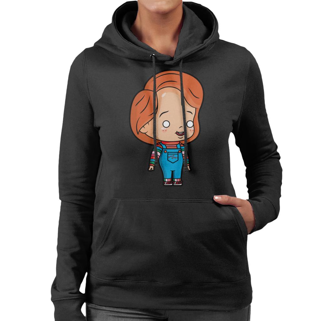 Child's Play Chucky Cute Cartoon Women's Hooded Sweatshirt-ALL + EVERY