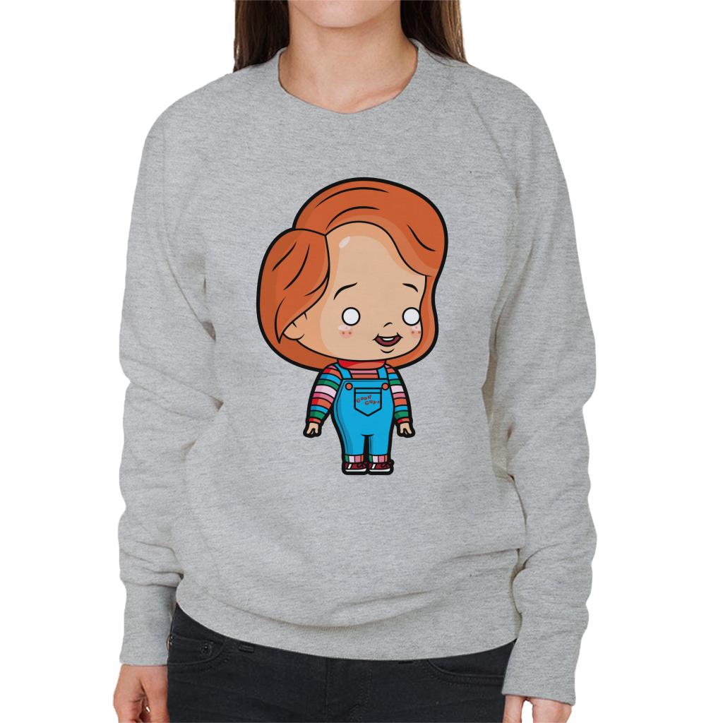 Child's Play Chucky Cute Cartoon Women's Sweatshirt-ALL + EVERY