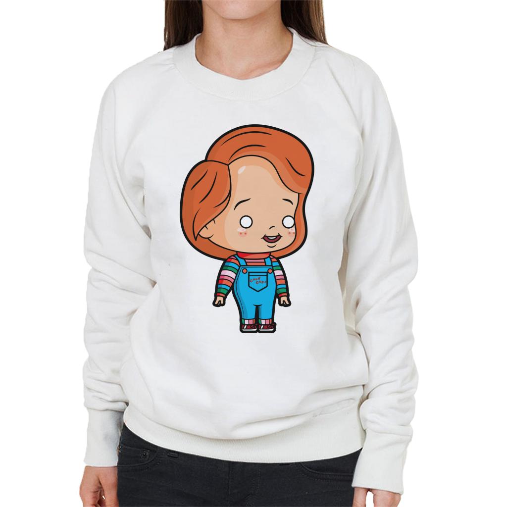 Child's Play Chucky Cute Cartoon Women's Sweatshirt-ALL + EVERY