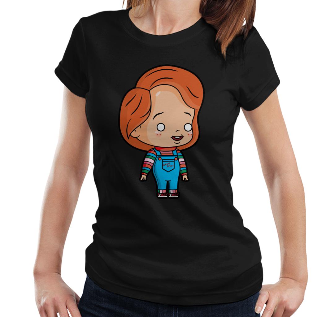 Child's Play Chucky Cute Cartoon Women's T-Shirt-ALL + EVERY