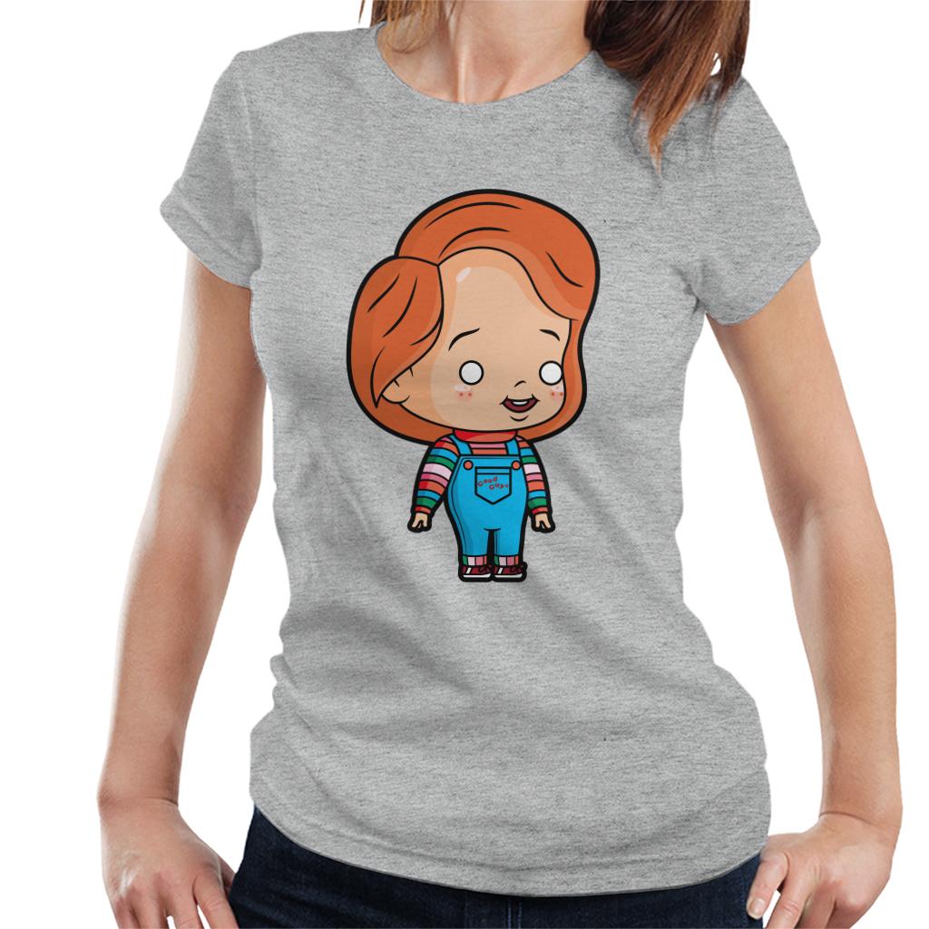 Child's Play Chucky Cute Cartoon Women's T-Shirt-ALL + EVERY