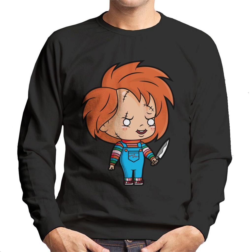 Chucky Kawaii Men's Sweatshirt-ALL + EVERY