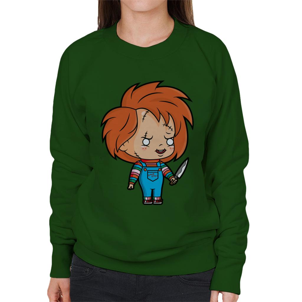 Chucky Kawaii Women's Sweatshirt-ALL + EVERY