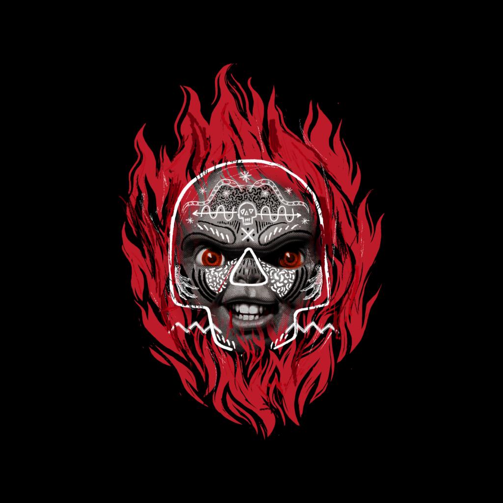 Chucky Flames Women's Sweatshirt-ALL + EVERY