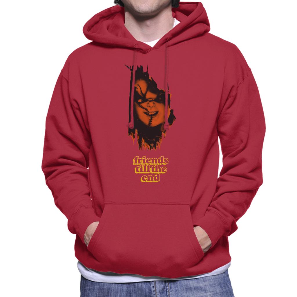 Chucky Friends Till The End Men's Hooded Sweatshirt-ALL + EVERY