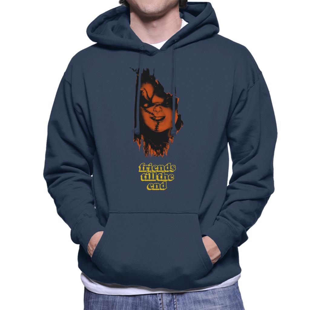 Chucky Friends Till The End Men's Hooded Sweatshirt-ALL + EVERY