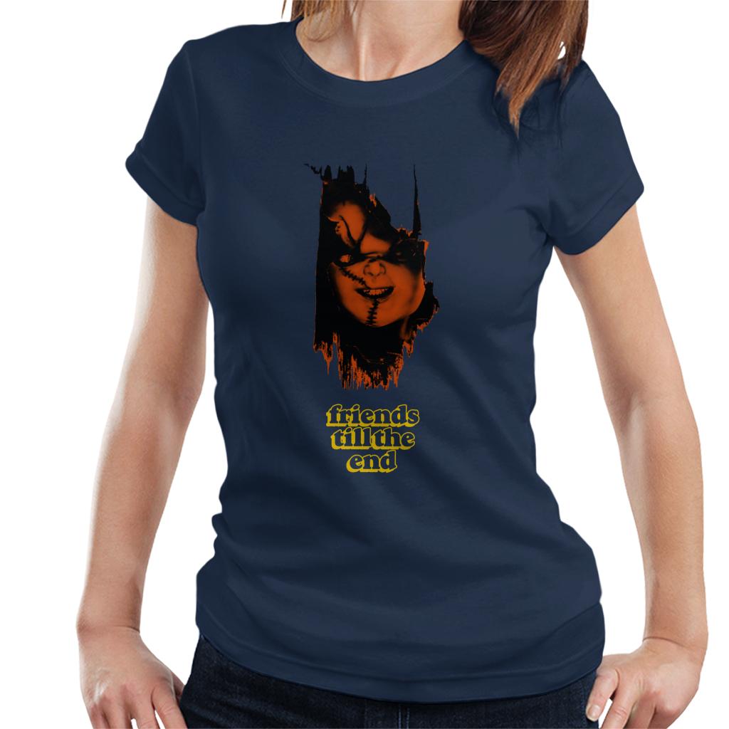 Chucky Friends Till The End Women's T-Shirt-ALL + EVERY