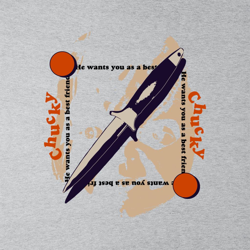 Chucky Voodoo Knife Women's Sweatshirt-ALL + EVERY