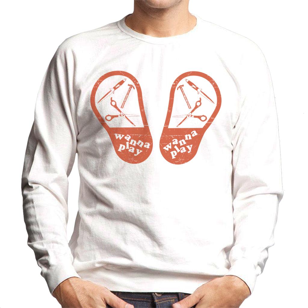 Chucky Weapons Wanna Play Men's Sweatshirt-ALL + EVERY