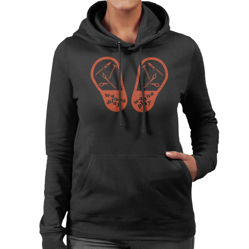 Chucky Weapons Wanna Play Women's Hooded Sweatshirt-ALL + EVERY