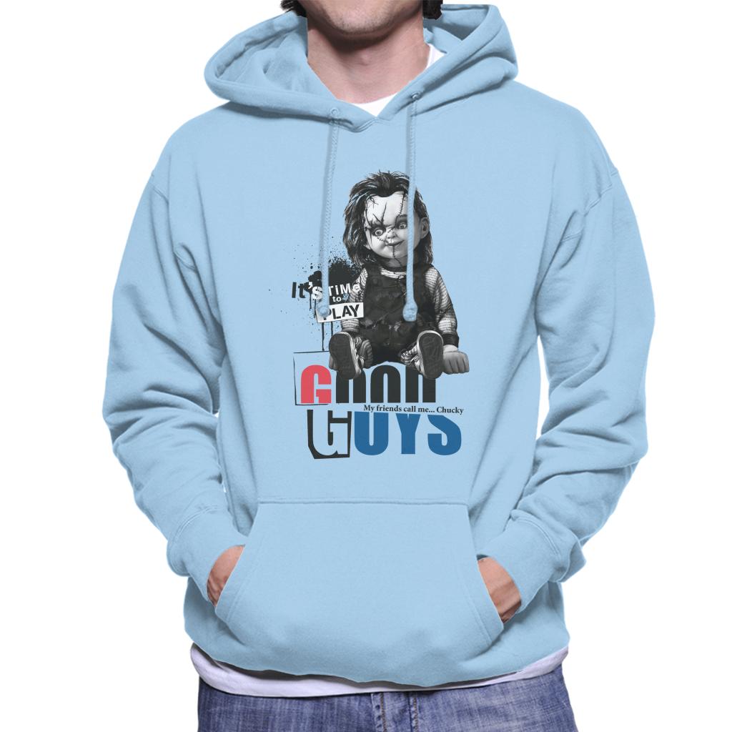 Chucky Good Guys Men's Hooded Sweatshirt-ALL + EVERY