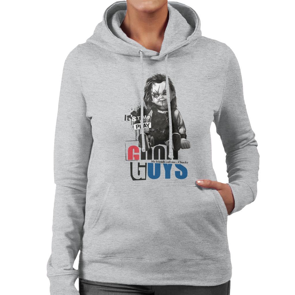 Chucky Good Guys Women's Hooded Sweatshirt-ALL + EVERY