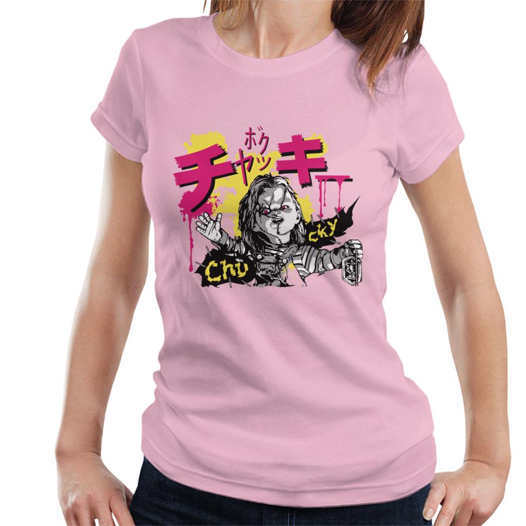 Chucky Kanji Women's T-Shirt-ALL + EVERY