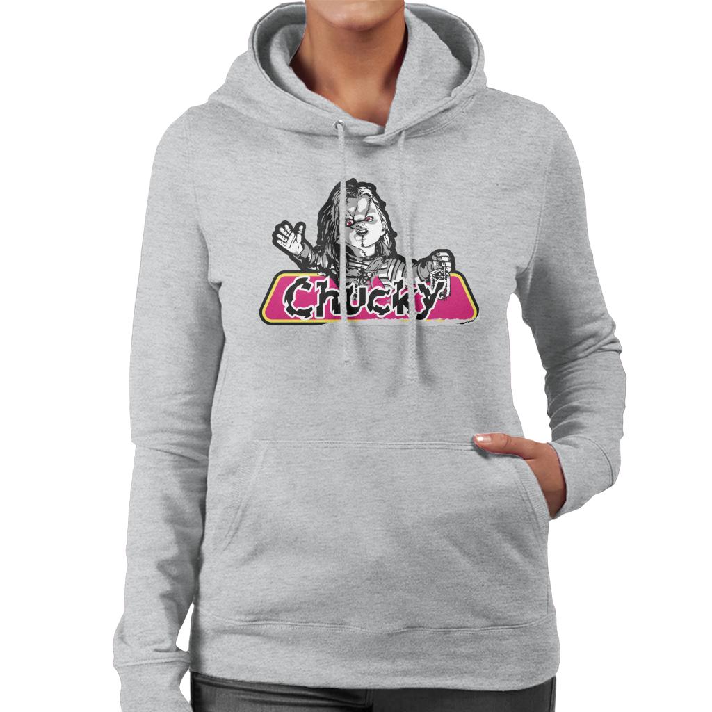 Chucky Heart Of Damballa Women's Hooded Sweatshirt-ALL + EVERY