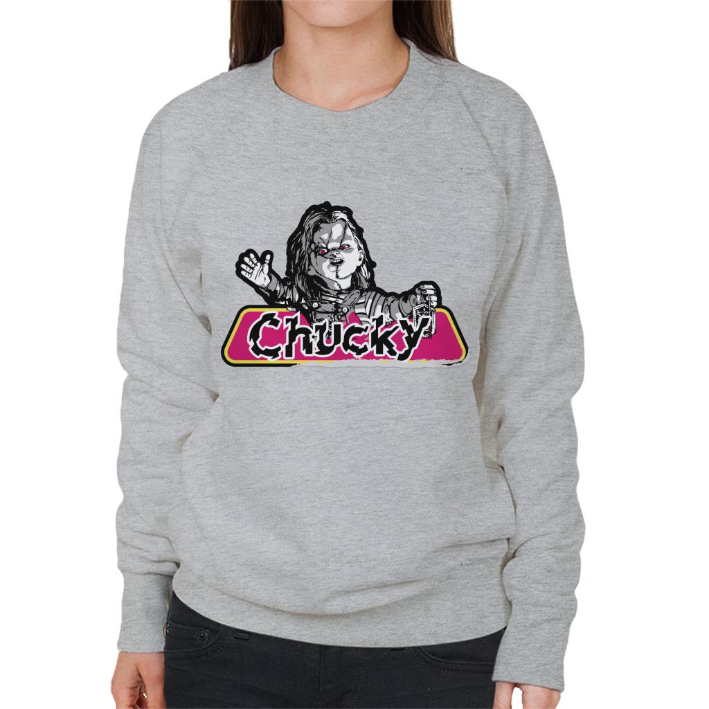 Chucky Heart Of Damballa Women's Sweatshirt-ALL + EVERY