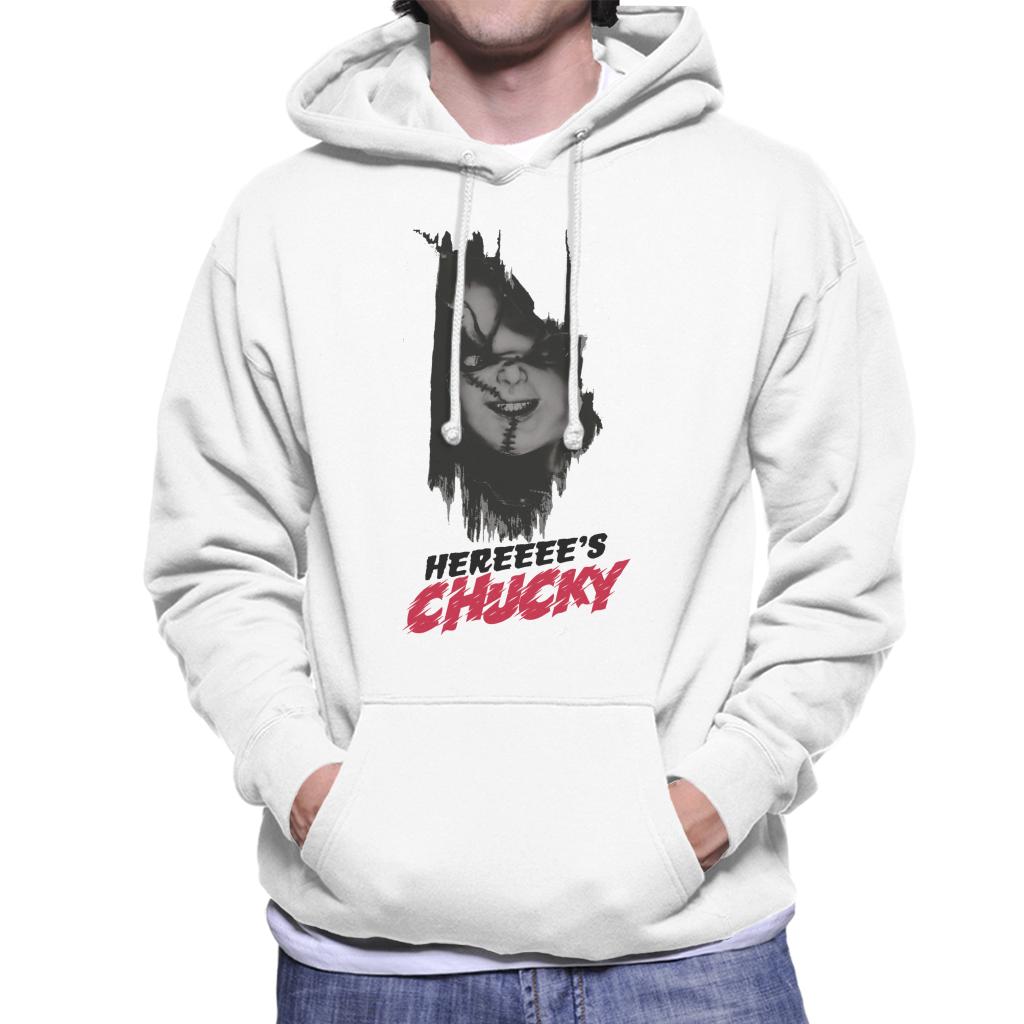 Chucky Hereeees Chucky Men's Hooded Sweatshirt-ALL + EVERY