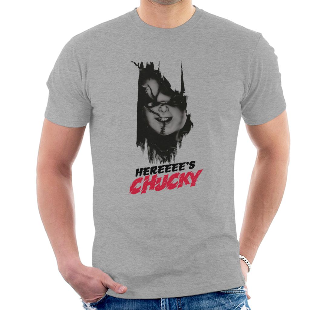 Chucky Hereeees Chucky Men's T-Shirt-ALL + EVERY