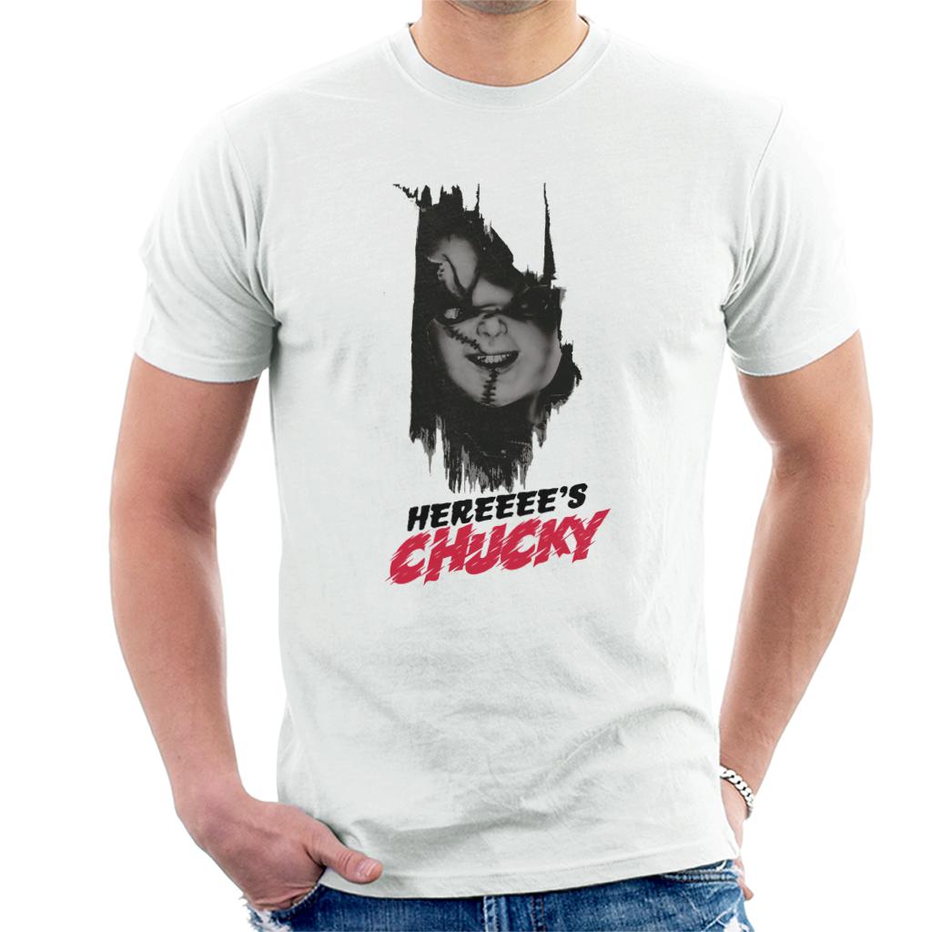 Chucky Hereeees Chucky Men's T-Shirt-ALL + EVERY