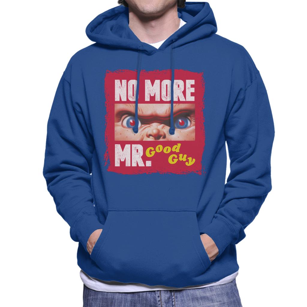 Chucky No More Mr Good Guy Men's Hooded Sweatshirt-ALL + EVERY