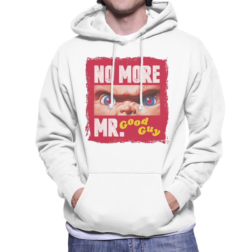 Chucky No More Mr Good Guy Men's Hooded Sweatshirt-ALL + EVERY