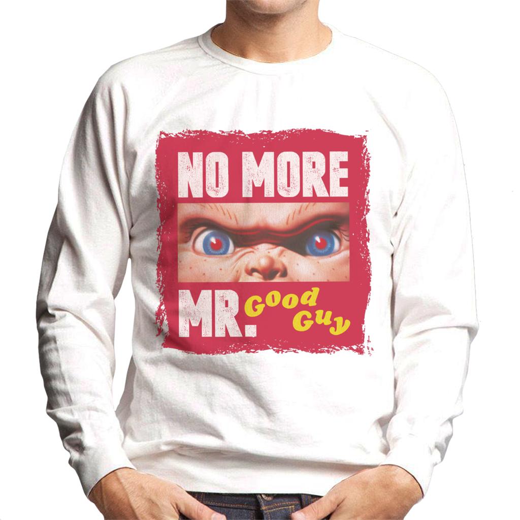 Chucky No More Mr Good Guy Men's Sweatshirt-ALL + EVERY