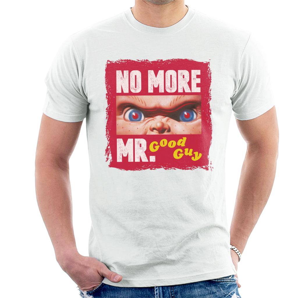 Chucky No More Mr Good Guy Men's T-Shirt-ALL + EVERY