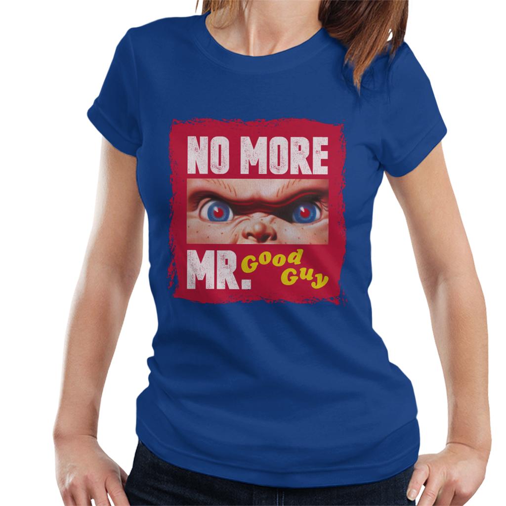 Chucky No More Mr Good Guy Women's T-Shirt-ALL + EVERY