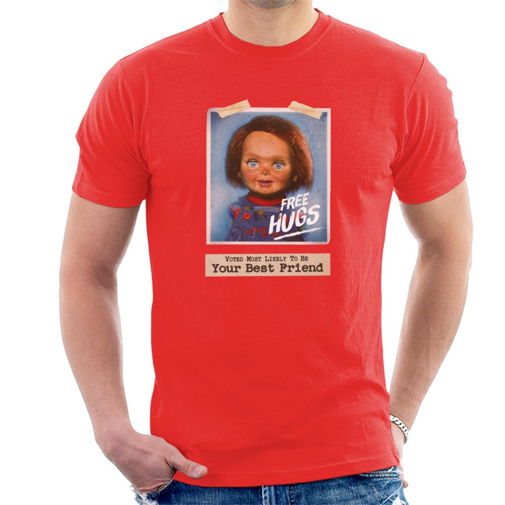 Chucky Voted Most Likely To Be Your Best Friend Men's T-Shirt-ALL + EVERY