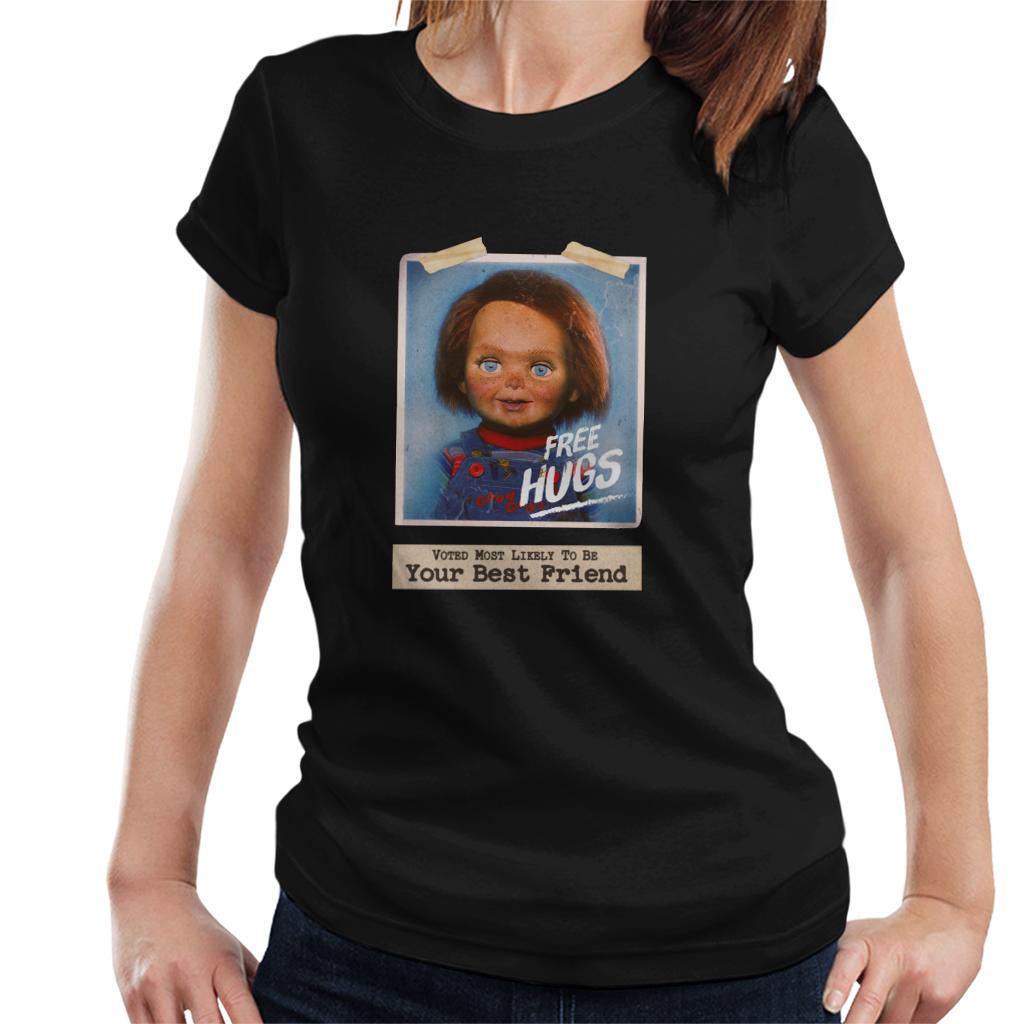 Chucky Voted Most Likely To Be Your Best Friend Women's T-Shirt-ALL + EVERY