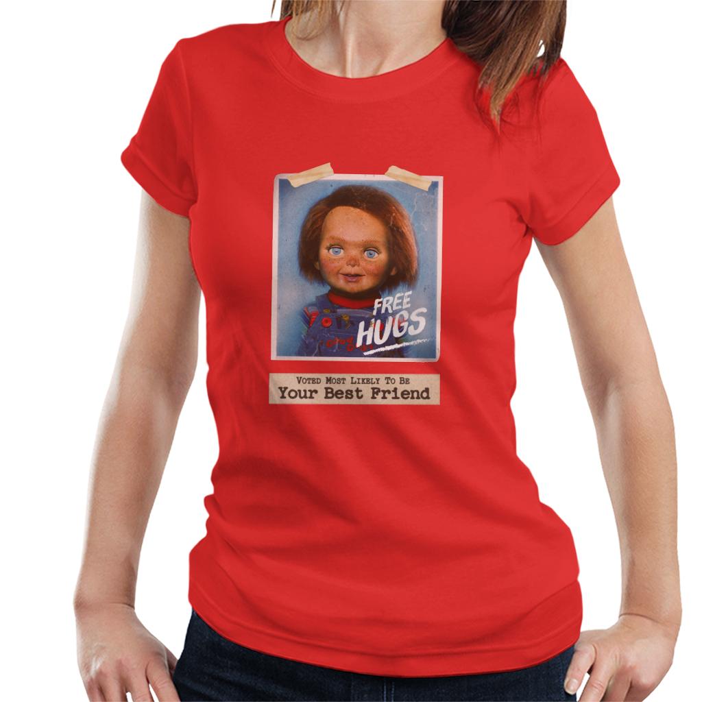 Chucky Voted Most Likely To Be Your Best Friend Women's T-Shirt-ALL + EVERY