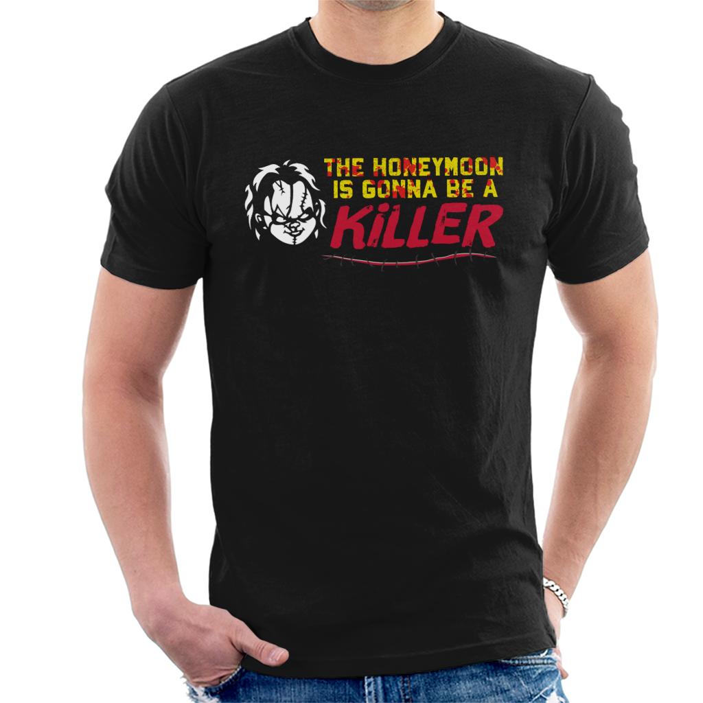 Chucky The Honeymoon Is Gonna Be A Killer Men's T-Shirt-ALL + EVERY