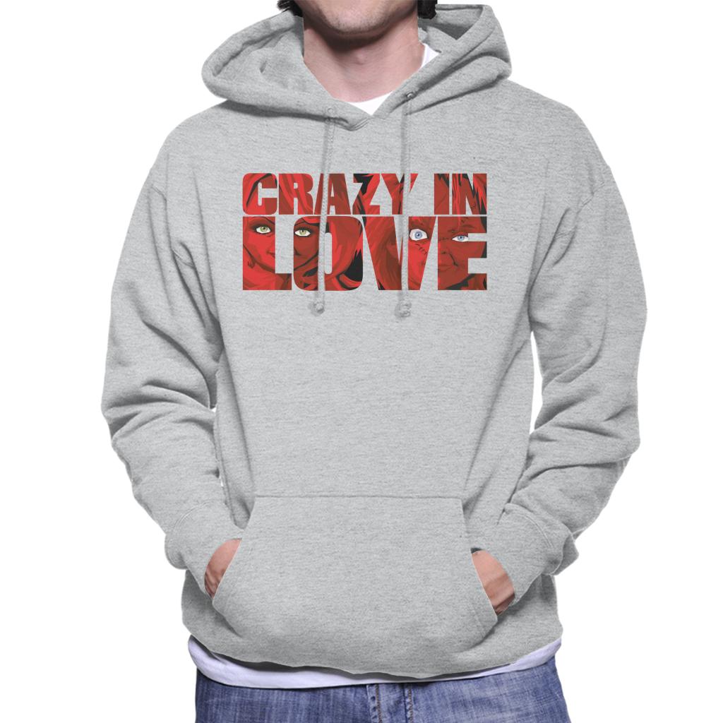 Chucky Tiffany Valentine Crazy In Love Men's Hooded Sweatshirt-ALL + EVERY