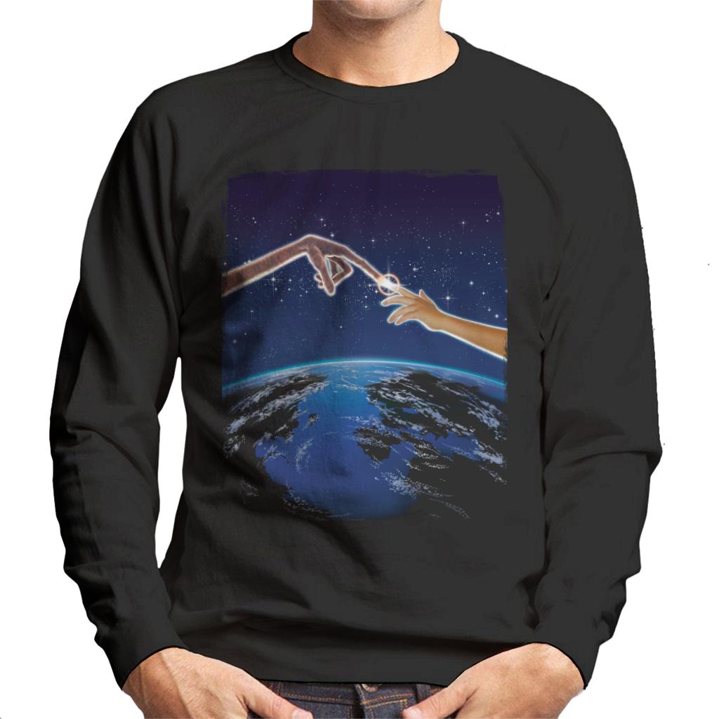 E.T. Earth Movie Poster Men's Sweatshirt-ALL + EVERY