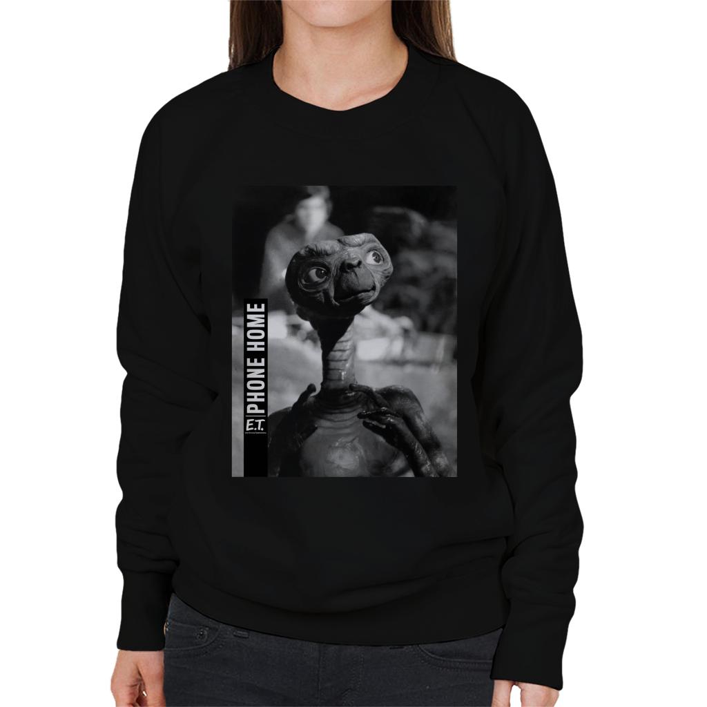 E.T. Phone Home Cinematic Shot Women's Sweatshirt-ALL + EVERY