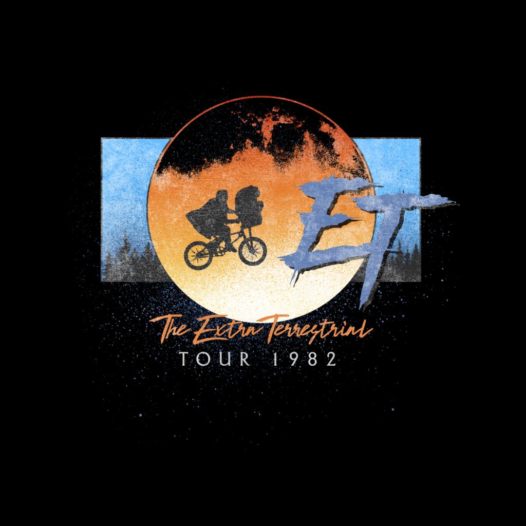 E.T. The Extra Terrestrial Tour 1982 Classic Shot Men's T-Shirt-ALL + EVERY