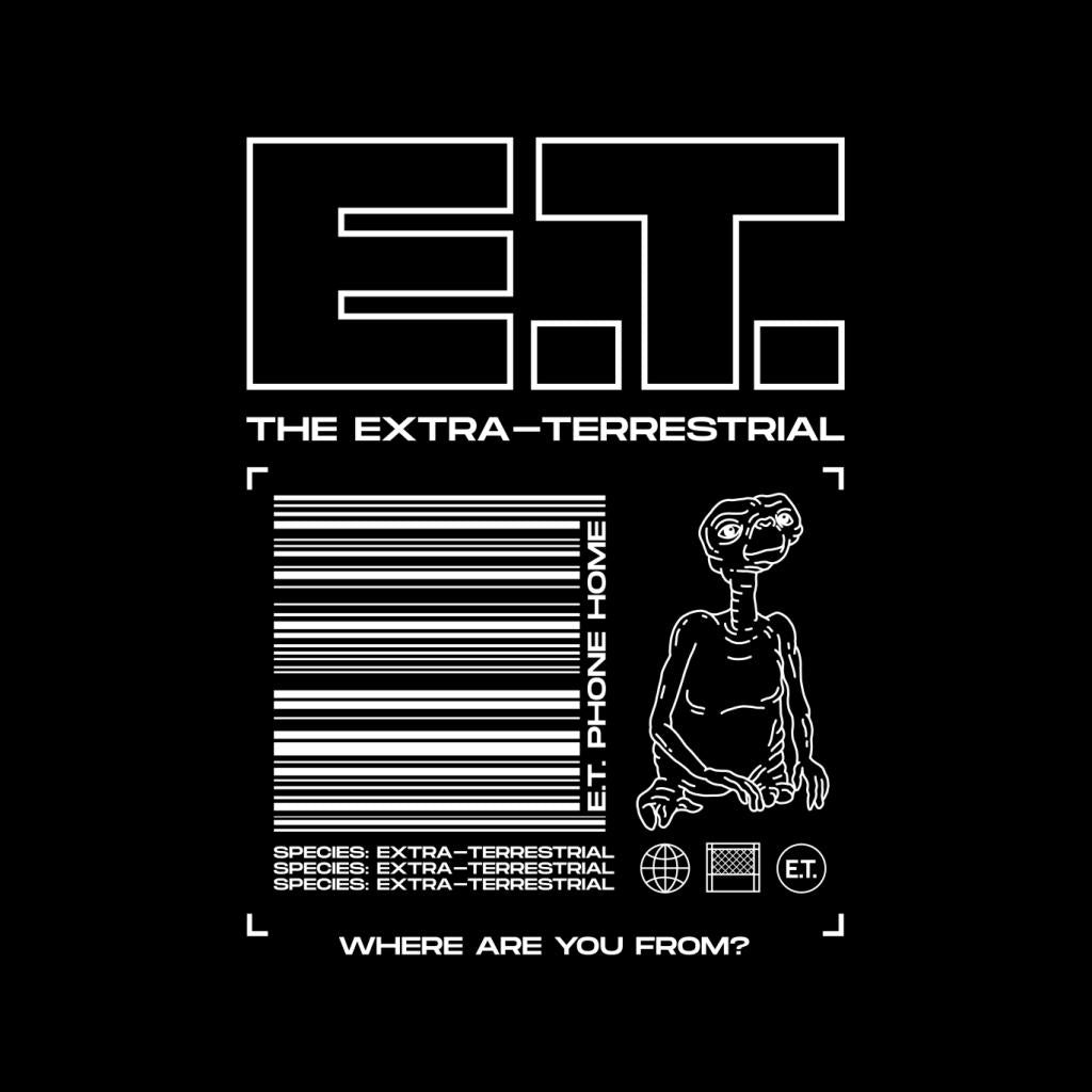 E.T. The Extra Terrestrial Where Are You From Men's T-Shirt-ALL + EVERY