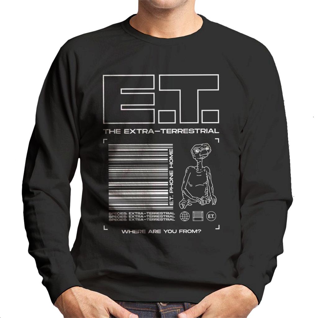 E.T. The Extra Terrestrial Where Are You From Men's Sweatshirt-ALL + EVERY