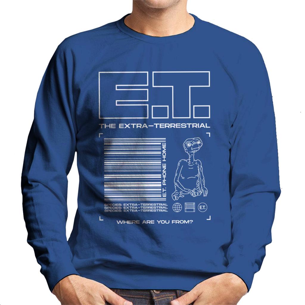 E.T. The Extra Terrestrial Where Are You From Men's Sweatshirt-ALL + EVERY