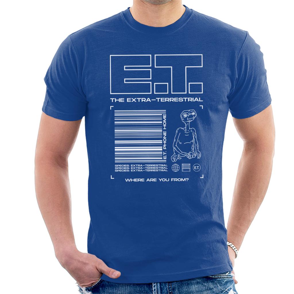 E.T. The Extra Terrestrial Where Are You From Men's T-Shirt-ALL + EVERY