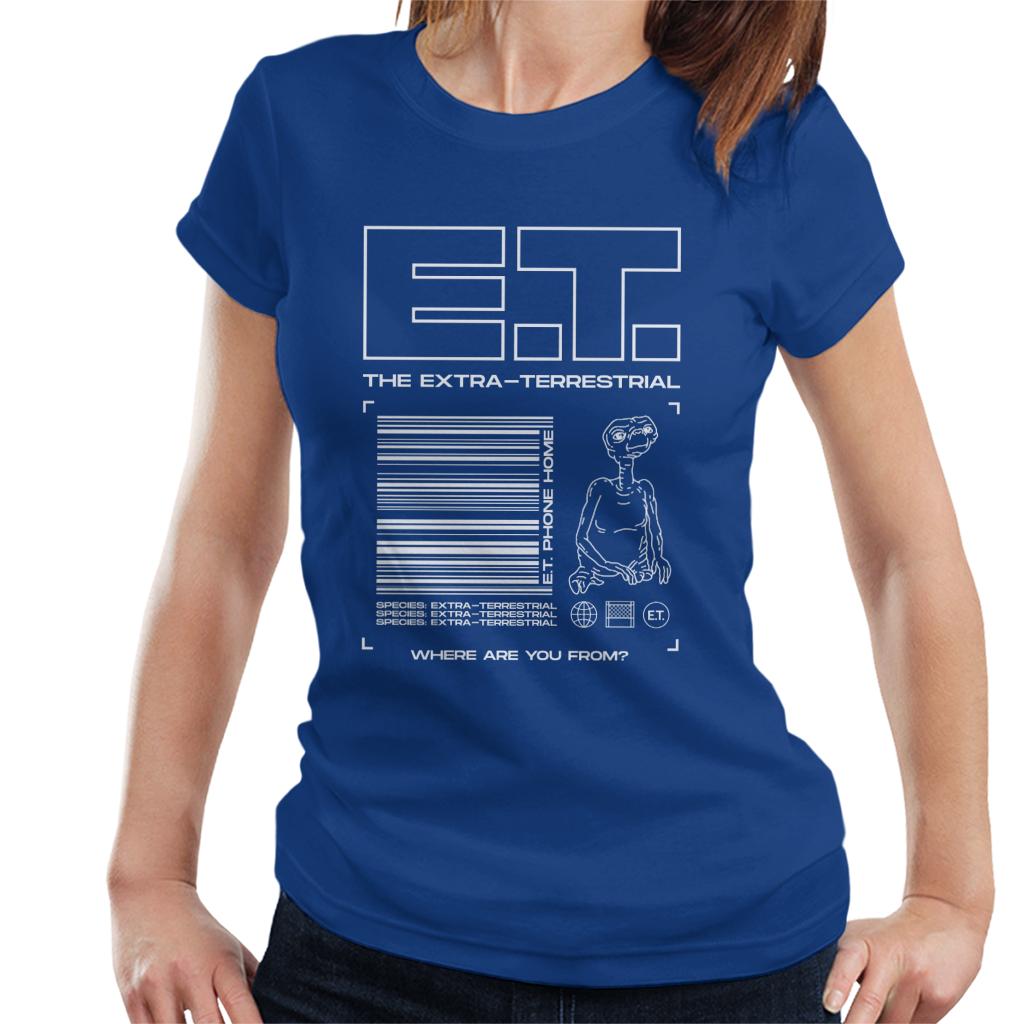 E.T. The Extra Terrestrial Where Are You From Women's T-Shirt-ALL + EVERY