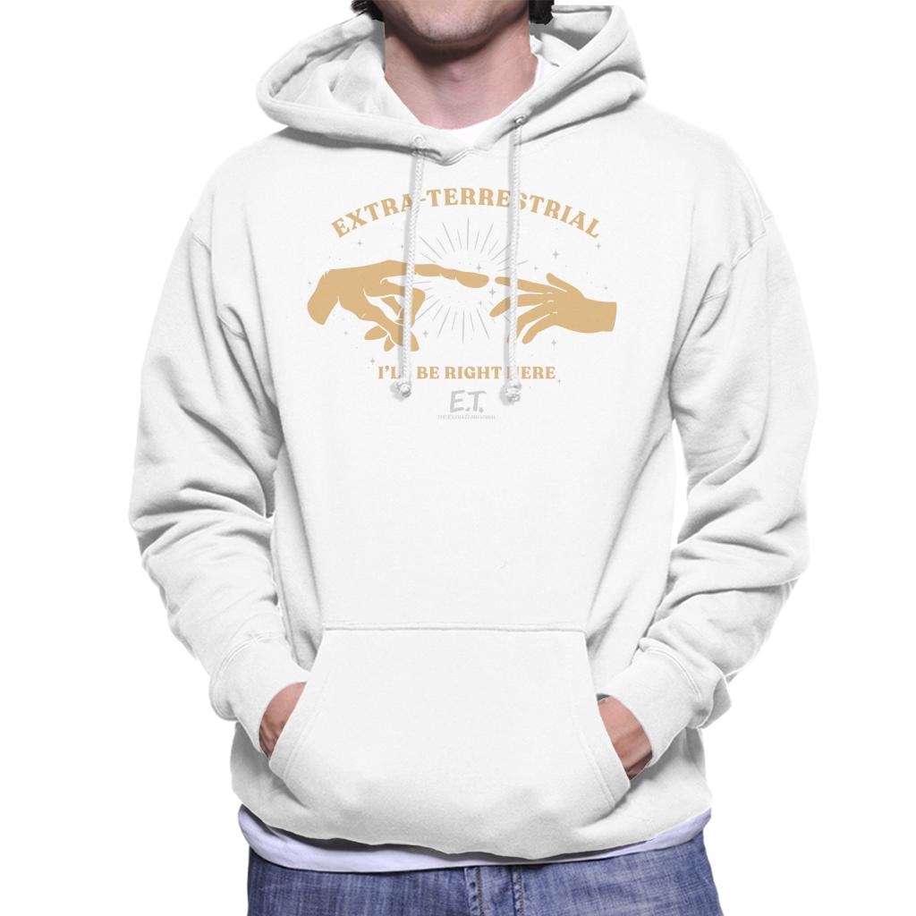 E.T. The Extra Terrestrial Ill Be Right Here Men's Hooded Sweatshirt-ALL + EVERY