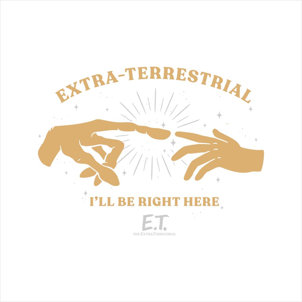 E.T. The Extra Terrestrial Ill Be Right Here Men's T-Shirt-ALL + EVERY