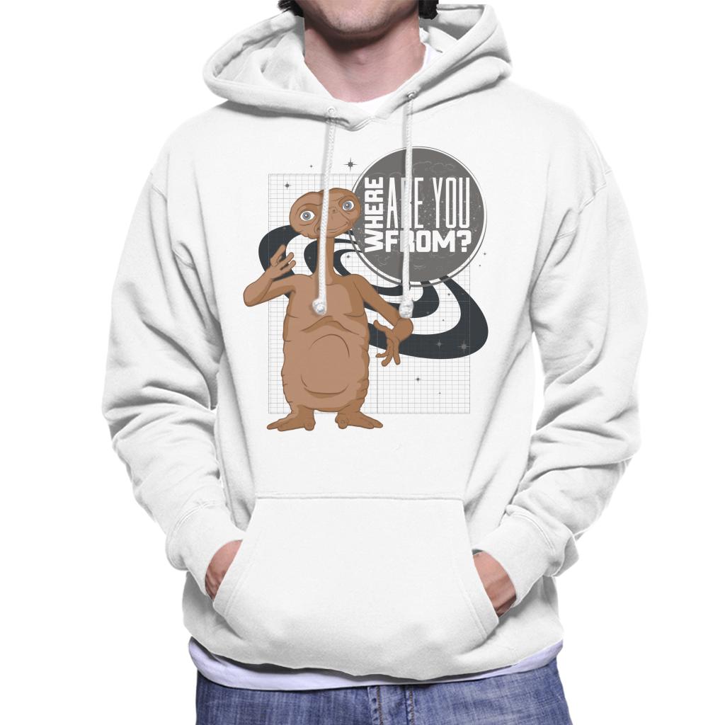 E.T. Where Are You From Men's Hooded Sweatshirt-ALL + EVERY