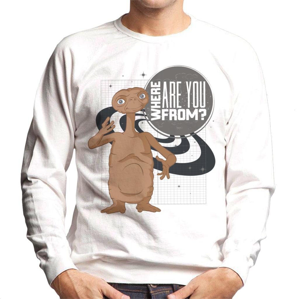 E.T. Where Are You From Men's Sweatshirt-ALL + EVERY