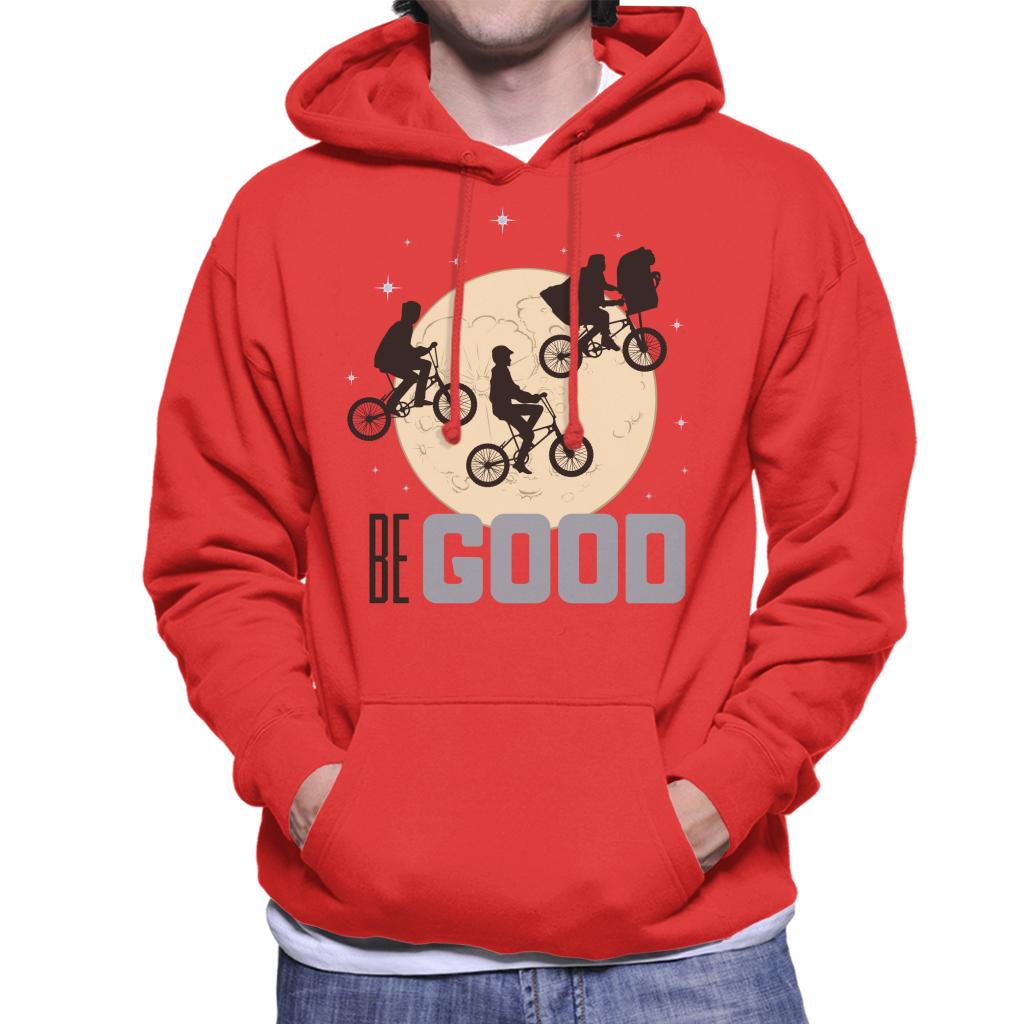 E.T. Classic Shot Be Good Men's Hooded Sweatshirt-ALL + EVERY