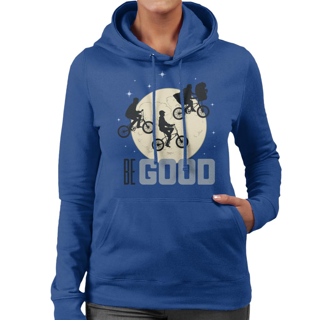 E.T. Classic Shot Be Good Women's Hooded Sweatshirt-ALL + EVERY