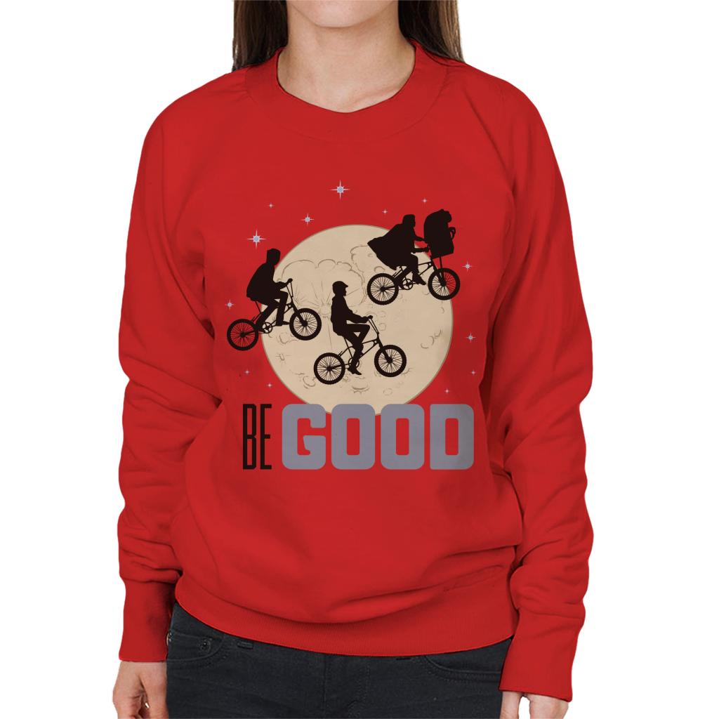 E.T. Classic Shot Be Good Women's Sweatshirt-ALL + EVERY