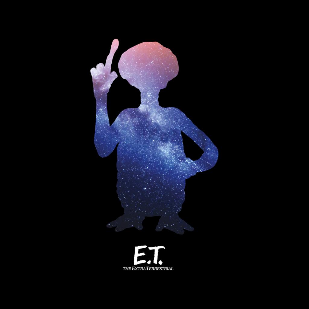 E.T. Galactic Silhouette Men's T-Shirt-ALL + EVERY