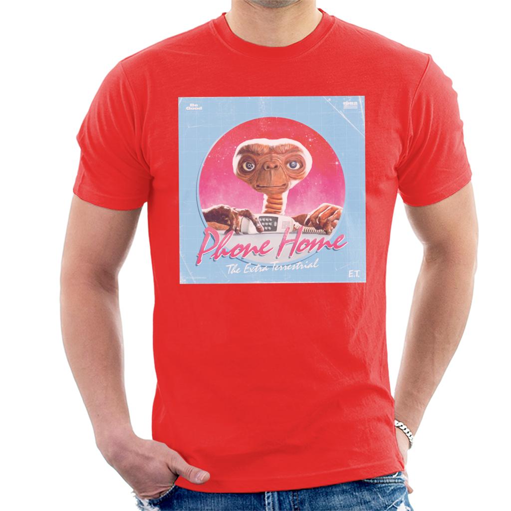 E.T. Phone Home Galactic Background Men's T-Shirt-ALL + EVERY