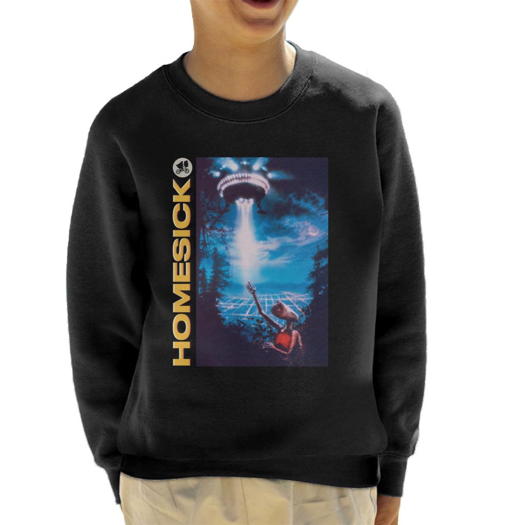 E.T. Left Homesick Kid's Sweatshirt-ALL + EVERY